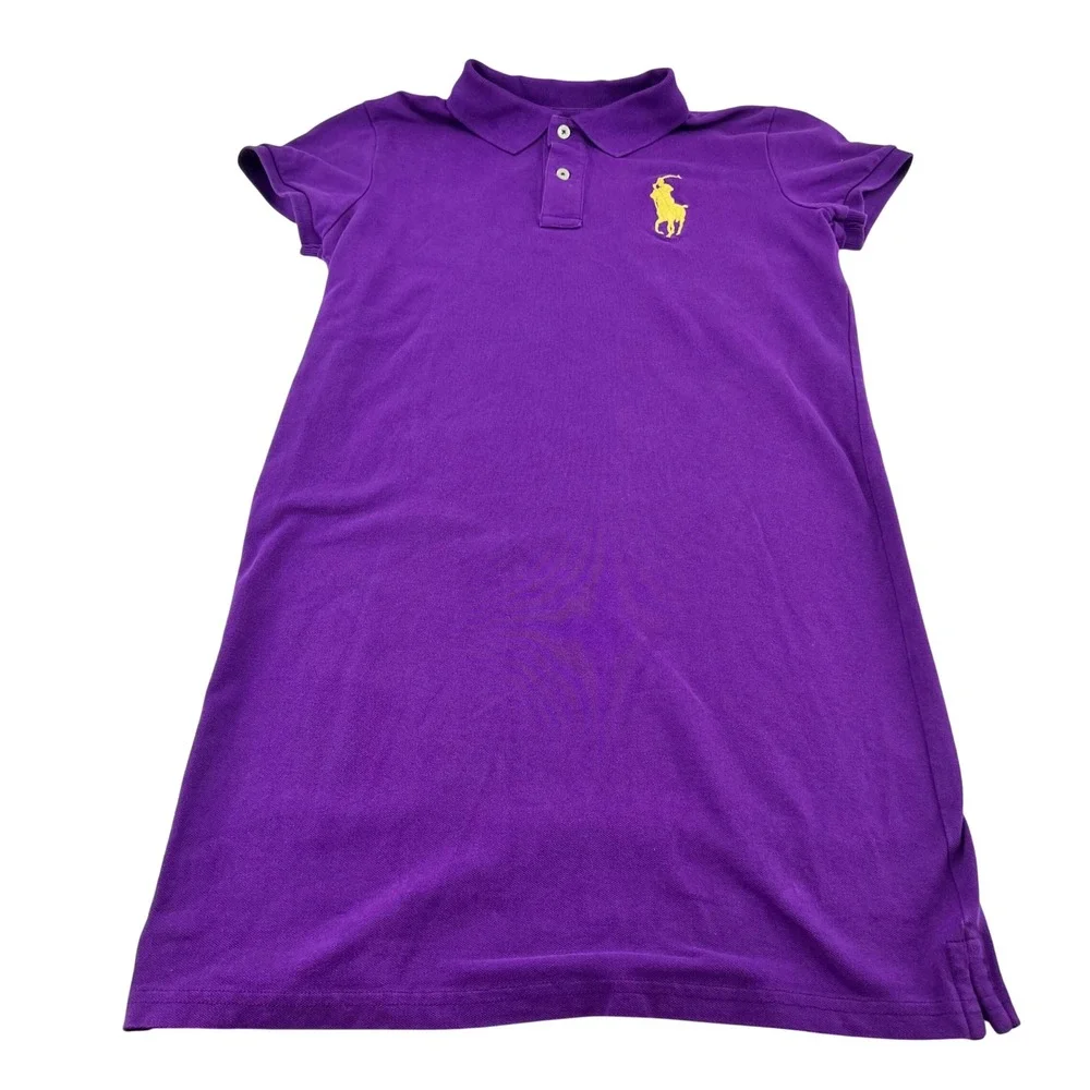 big pony mesh polo dress Big Pony Stretch Mesh Polo Dress Blue